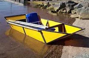 coroplast boat