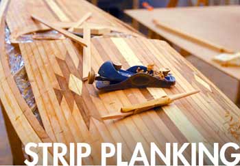 Strip Planking Boat