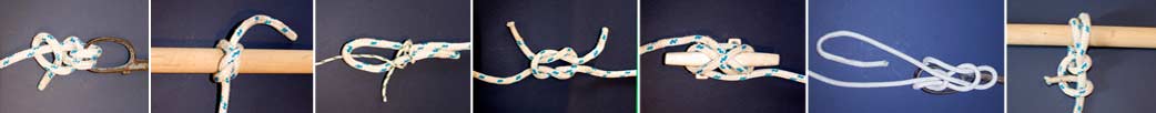 rope knots for boat banner
