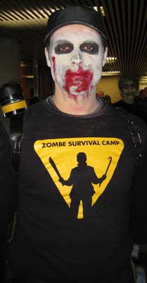 zombie survival camp theme