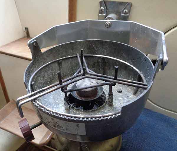 Stove set for small pots