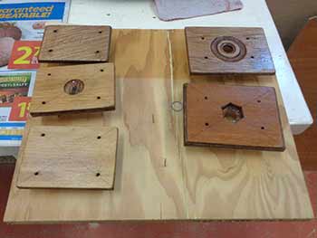 bolt holder pieces