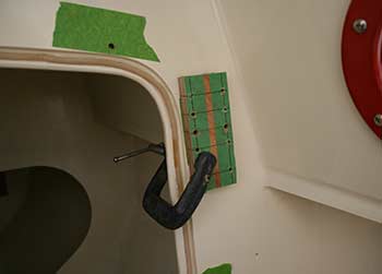 holes for door handles 
