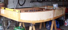 Puddle duck racer sailboat building